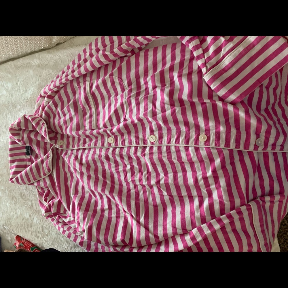 J Crew Pajama Top